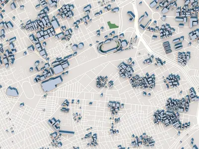 Alexandria City Egypt 3D model