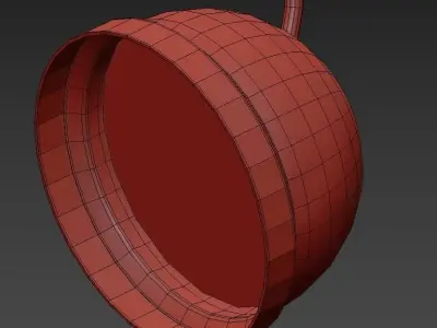 insider gold pendant light 3D model