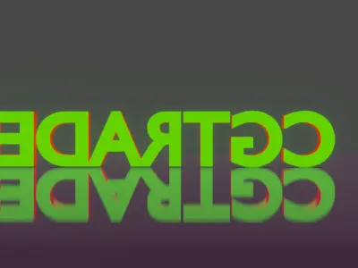 neon Text 3D model