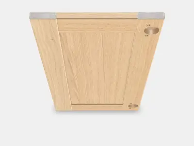 FORSBACKA Door 14 Low-poly 3D model