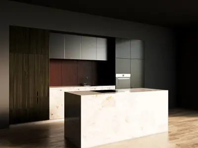 105-Kitchen9 texture 9 3D model