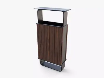 Trash can v9 3D model
