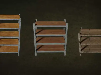 Rack Metals Series ContainerKeepItems G4 N10-12 3D model