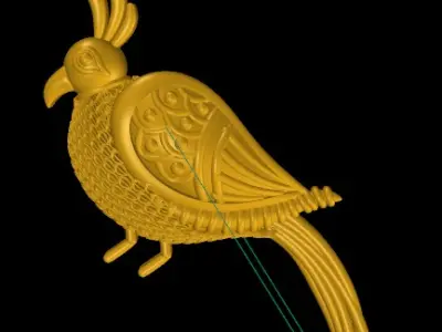 Bird 3 dm and Stl Ready to print File 3D print model