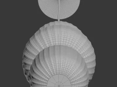 LAMPION TRIPLE STACKED 3D model