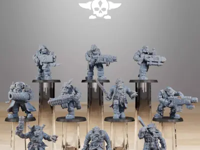 Orkaz Pirates 3D print model