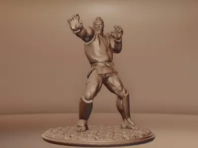 ABEL - STREET FIGHTER 3D print model