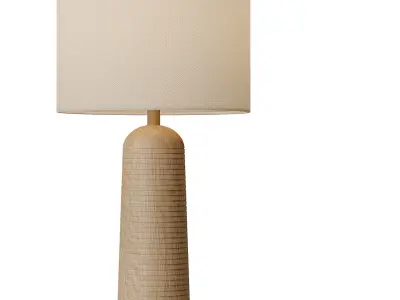 Frankfort Wood Table Lamp 3D model