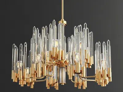Collection of impression chandeliers 2 3D model