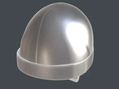 helmet high poly sculpt 3d printable  3D model 170
