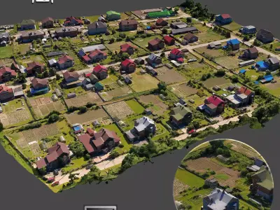 Aerial scan 10 3D model
