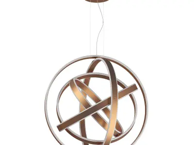 7472xx Saturno Lightstar Pendant chandelier 3D model