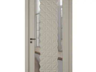 Entrance door set216 3D model