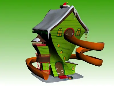 GAME MODEL LOW POLY PP 03 Low-poly 3D model