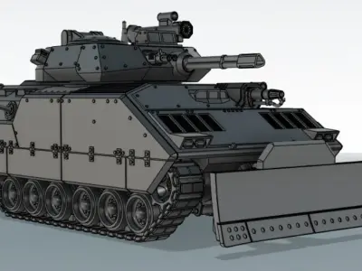 Bradley Pattern IFV 3D print model