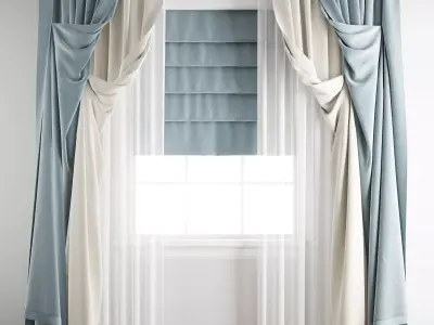 Curtain 241 3D model