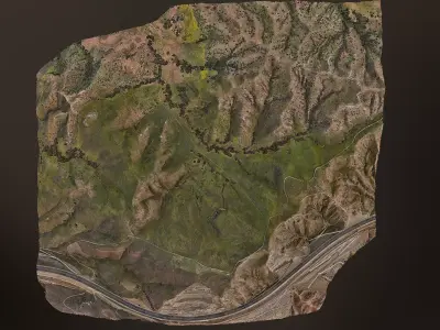 Landscape B - Scan 3D model