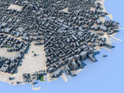Kingston City Canada 3D model
