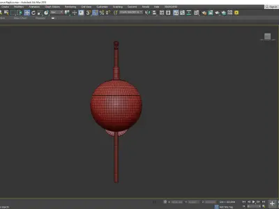 Amelia Sconce Low-poly 3D model
