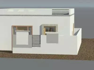 Simple Building Design 3D print model