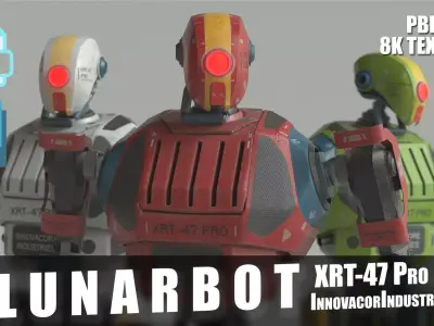 LunarBot 3D model