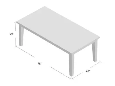 Dining Table 3D model