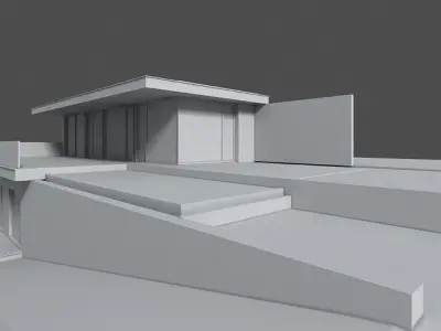 MODERN HOME 3D 3D model