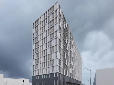 Residential building 3D model