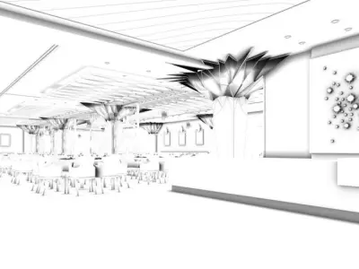 Business - Food Beverage 7-091 3D model