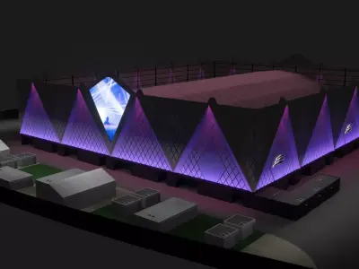 Onyx Arena - Jeddah Saudi Arabia 3D model