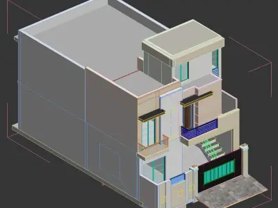 Small House 3D model