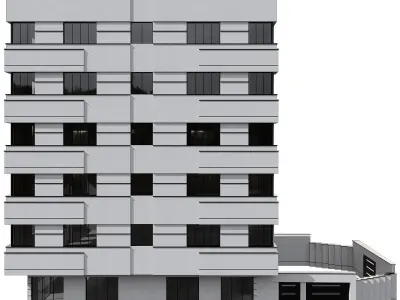 RESIDENTIAL BUILDING NO88 A 3D model