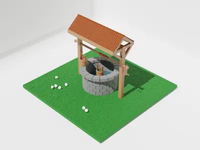Water Well 3D model
