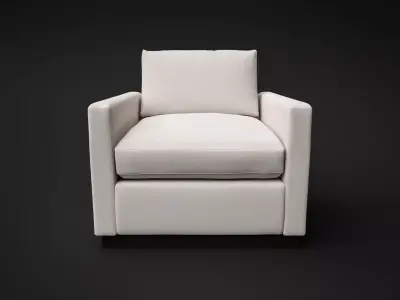 Allie Swivel Chair - Robin Bruce Furniture 3D model