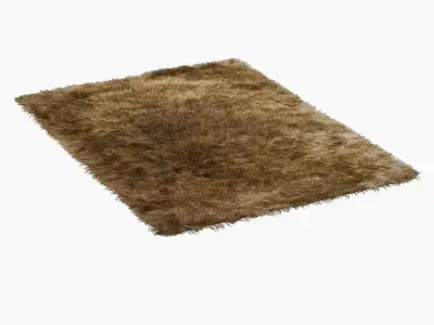 Carpet Shaggy Metallica 3D model