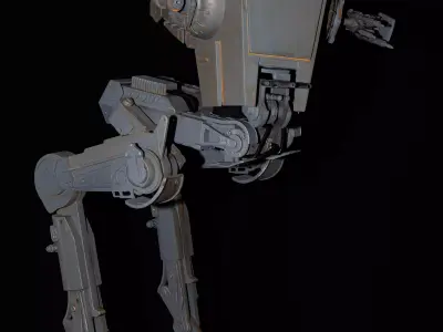 Starwars AT-ST 3D print model