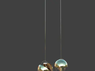 globe light 3D model