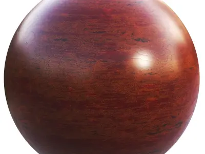 10 red wood PBR  SBSAR Texture