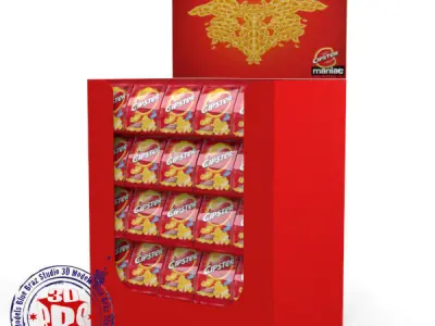 display chips 3D model