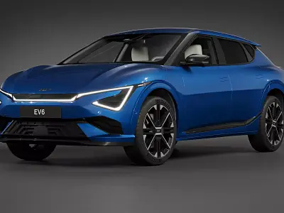 2025 Kia EV6 GT-Line 3D model