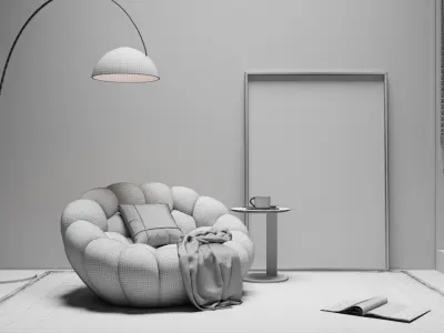 sofa-8 3D model