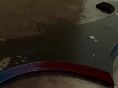 3D Batman Logo 3D model