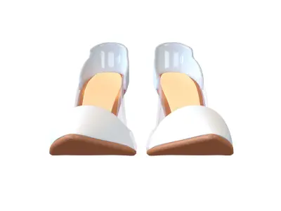 High Heel Pack 02 Low-poly 3D model