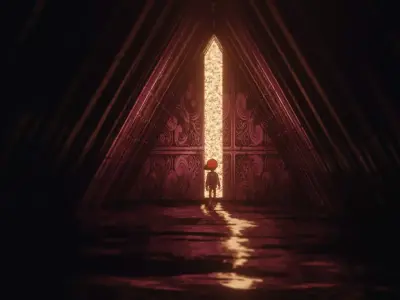 Game Environment Lost World with Animation Low-poly 3D model