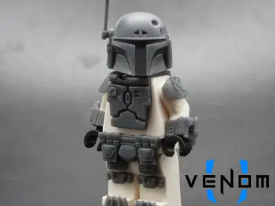 Boba Fett ESB ROTJ SE Brick Armor 3D Print Model 3D print model