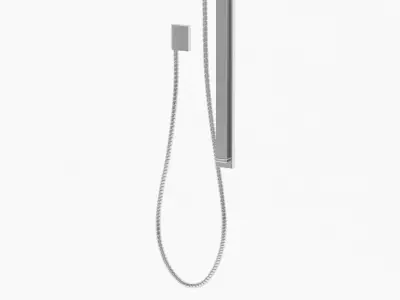 Rail Shower 3D model