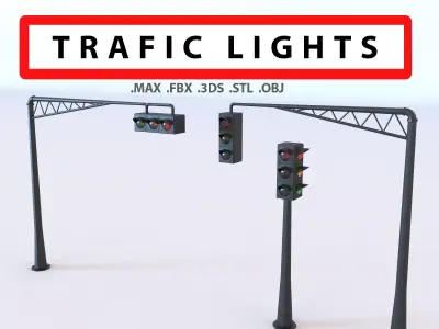 Trafic Light 3D model