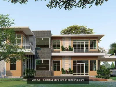 Villa Pack Sketchup