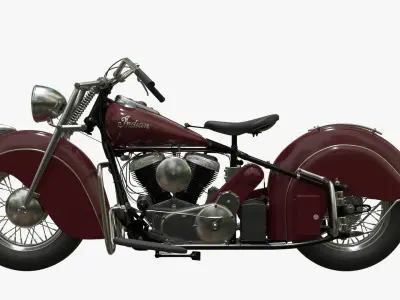  Indian Chief Red 