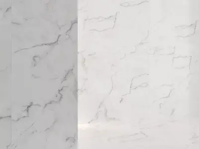 Marble Pure White Minimal Porcelain Tile 38 Texture